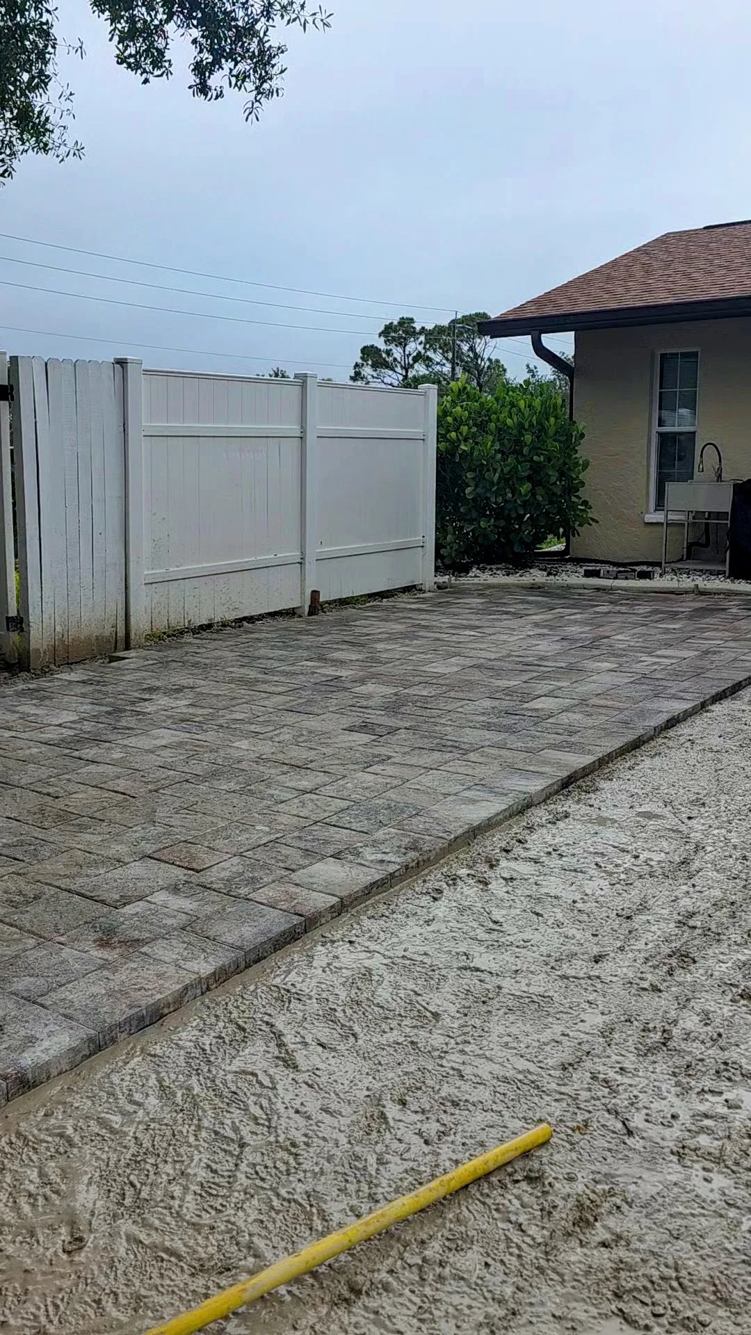 Hardscaping work in North Port