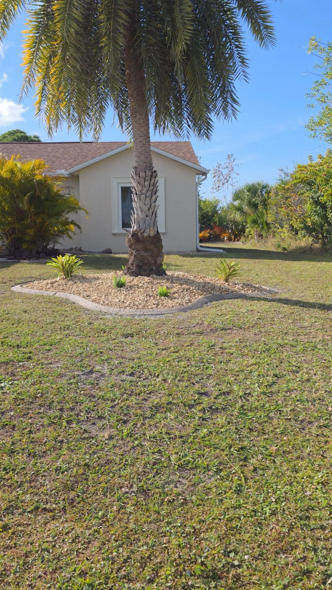 Pitch apple installation at Venice Florida home