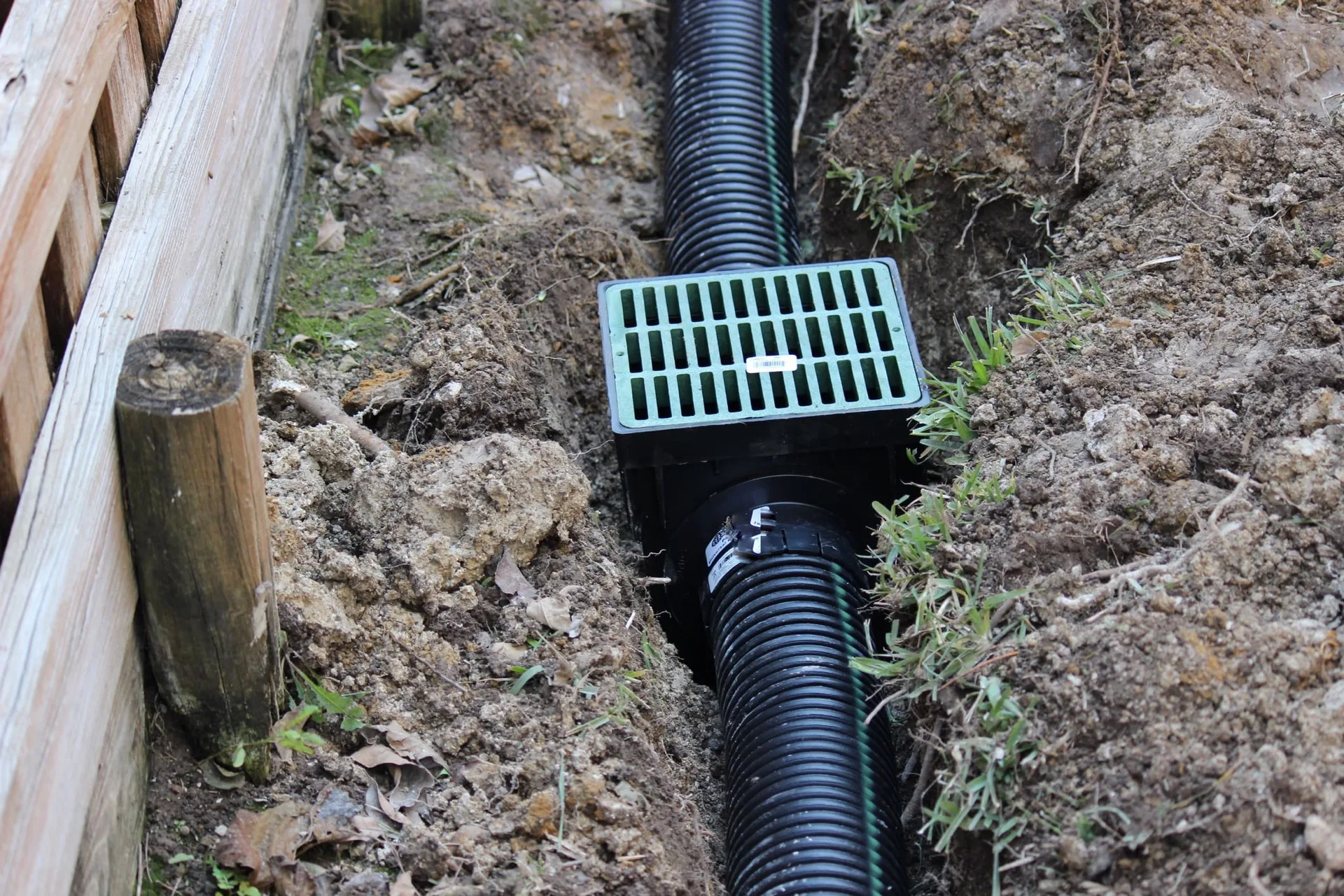 Irrigation system installation at Englewood Florida property