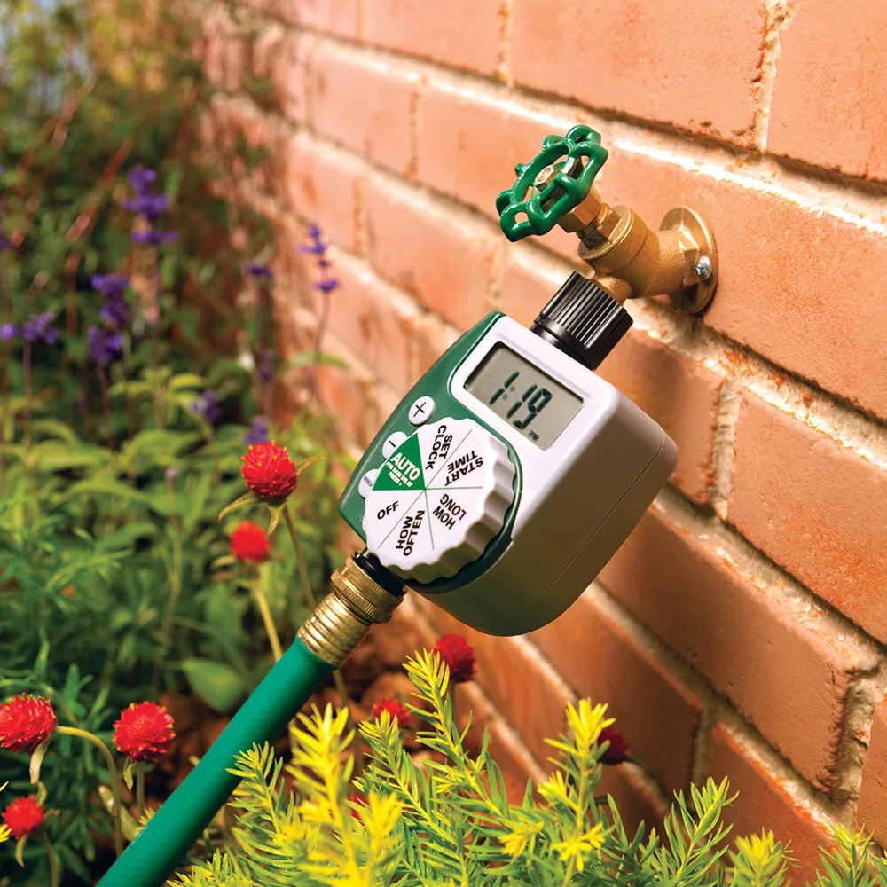 Rain sensor mounted on home eave for irrigation system
