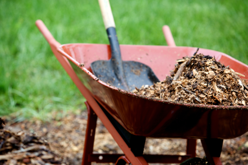 mulch installation in north port