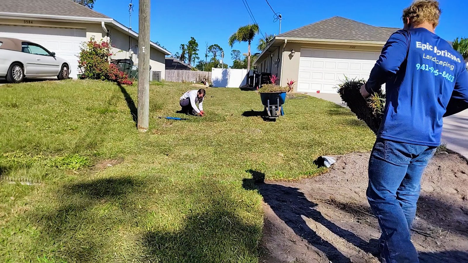 Professional Sod Installation in North Port, Venice, Port Charlotte and Englewood